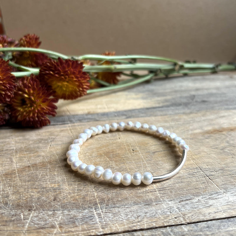 Pearl Bar Bracelet