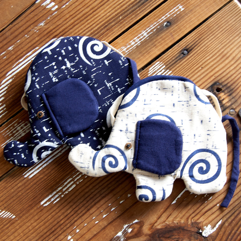 Elephant Swirls Girl Purse