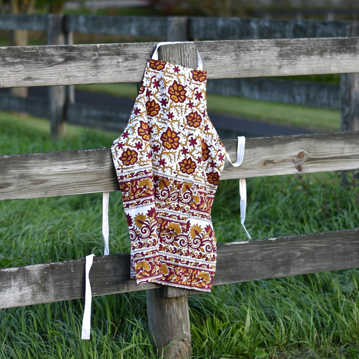 Apron Jaipur Print Bridges4Justice