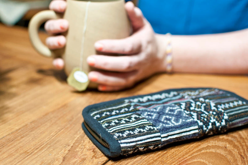 Upcycled Patch Wallet