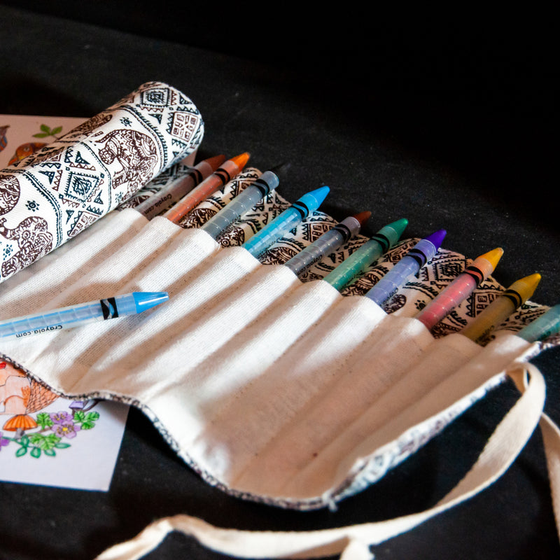 Colored Pencil Roll up
