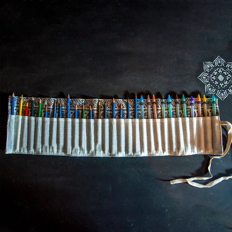 Colored Pencil Roll up