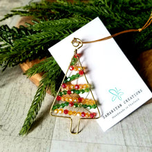 Load image into Gallery viewer, Beaded Tree Ornament
