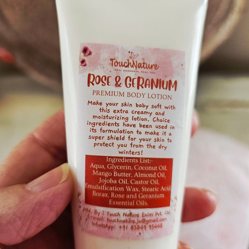 Rose Geranium Body Lotion
