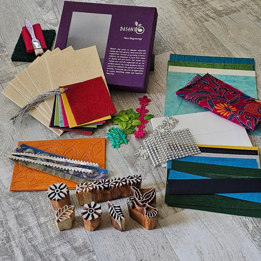Block Print Card Kit