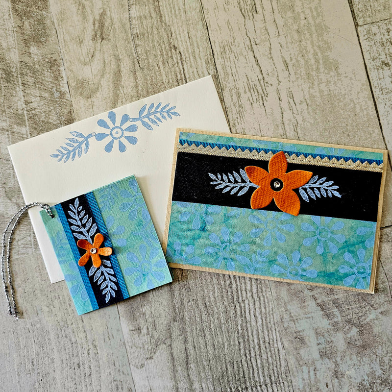 Block Print Card Kit