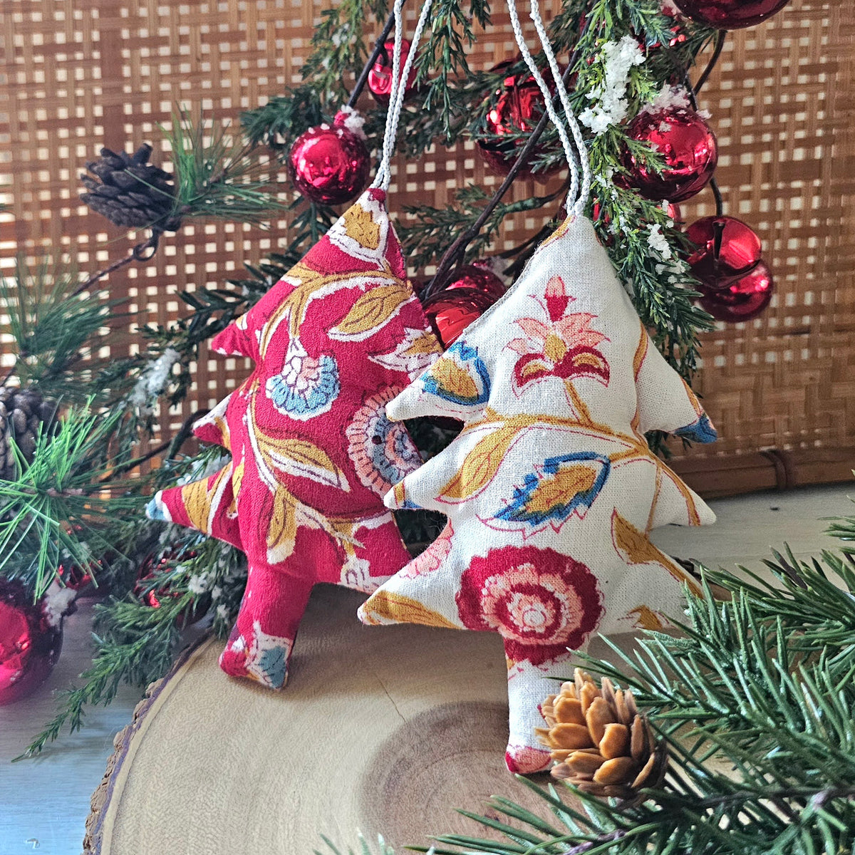 Christmas Tree Cloth Ornament