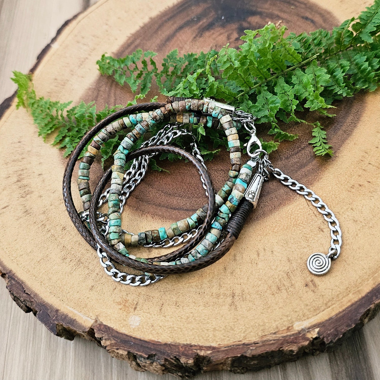 Beaded Wrap Bracelet