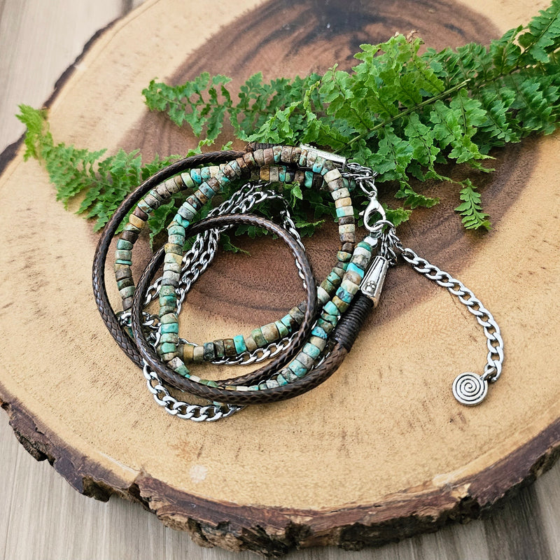 Beaded Wrap Bracelet