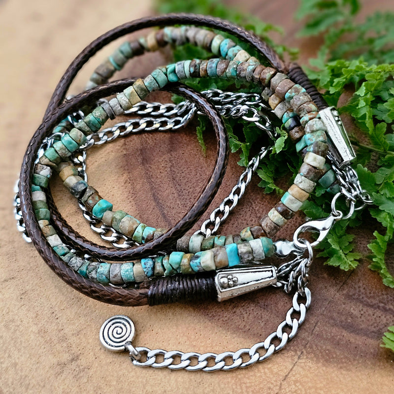Beaded Wrap Bracelet