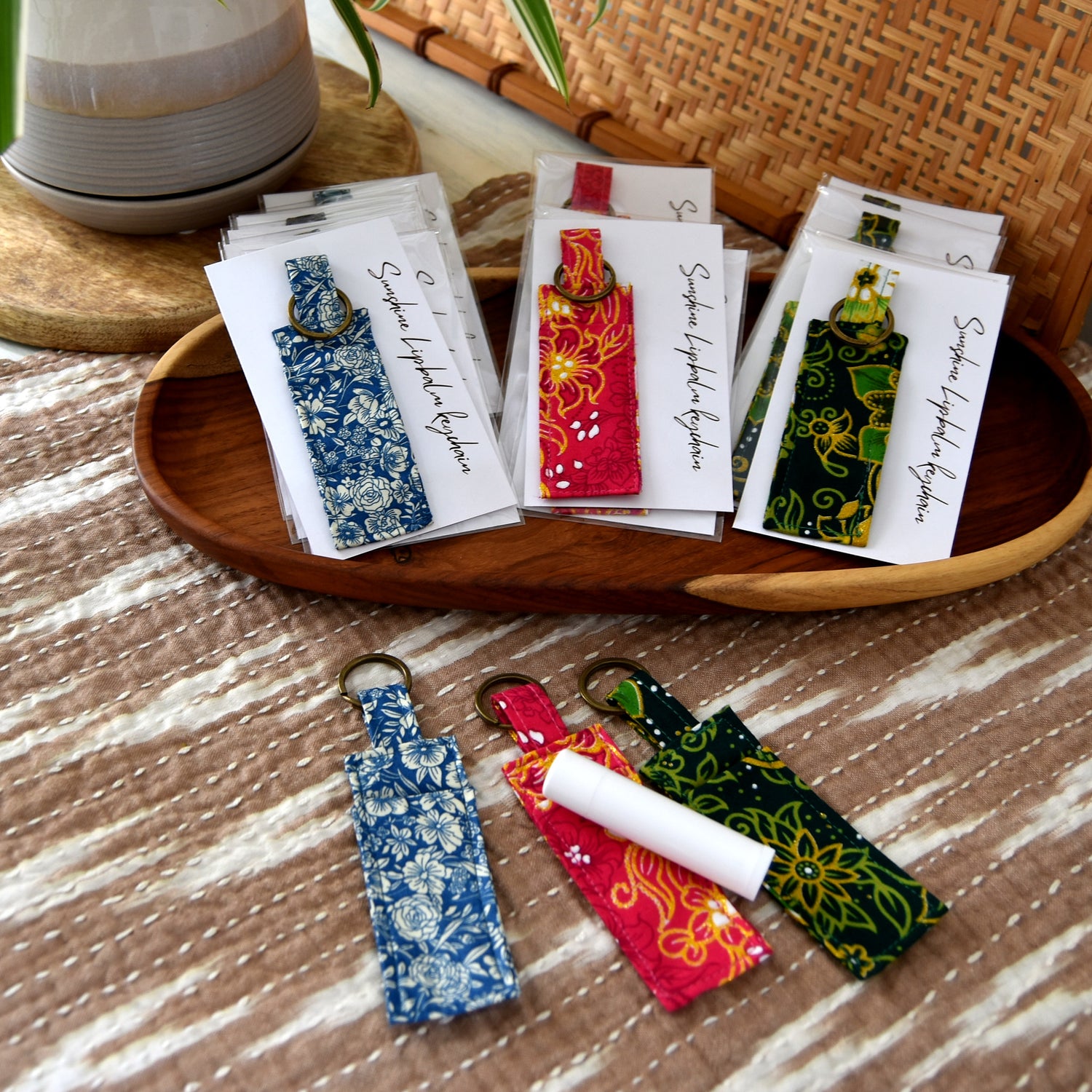 Sunshine Lipbalm Keychain