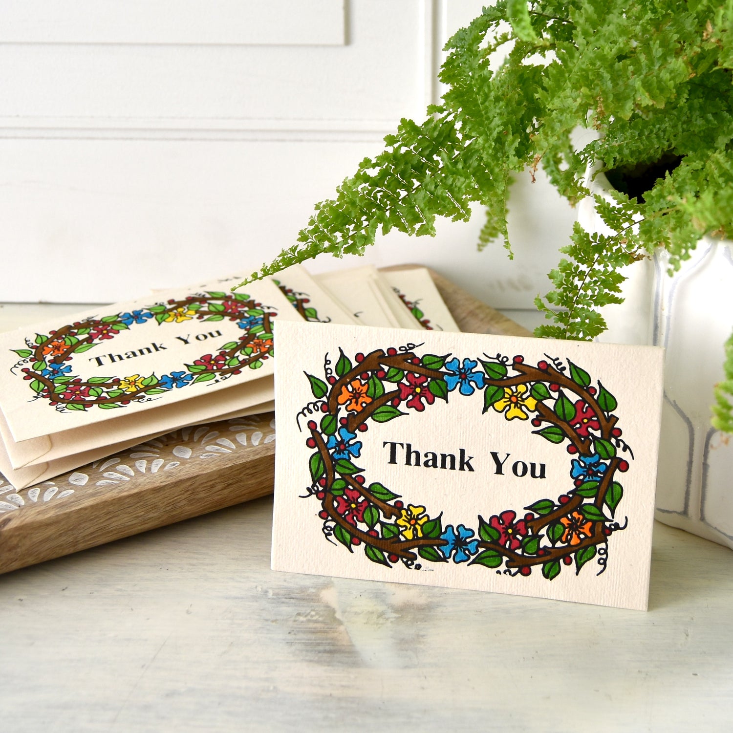 Individual Small Thank You Card