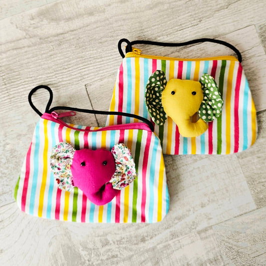 Elephant Face Cuteness Purse