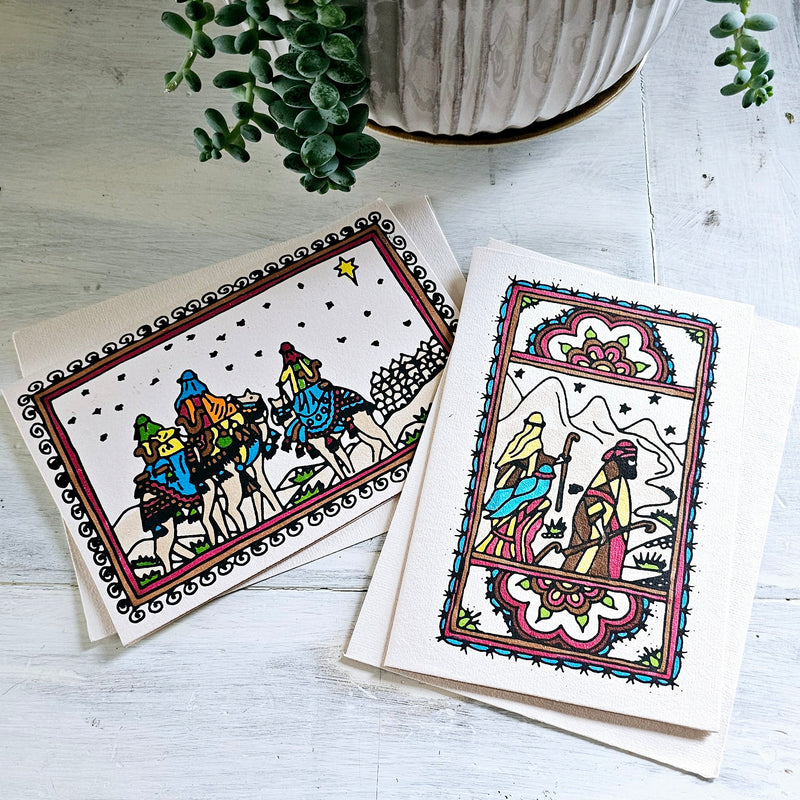 Shepherds & Wisemen 4-Pack Card