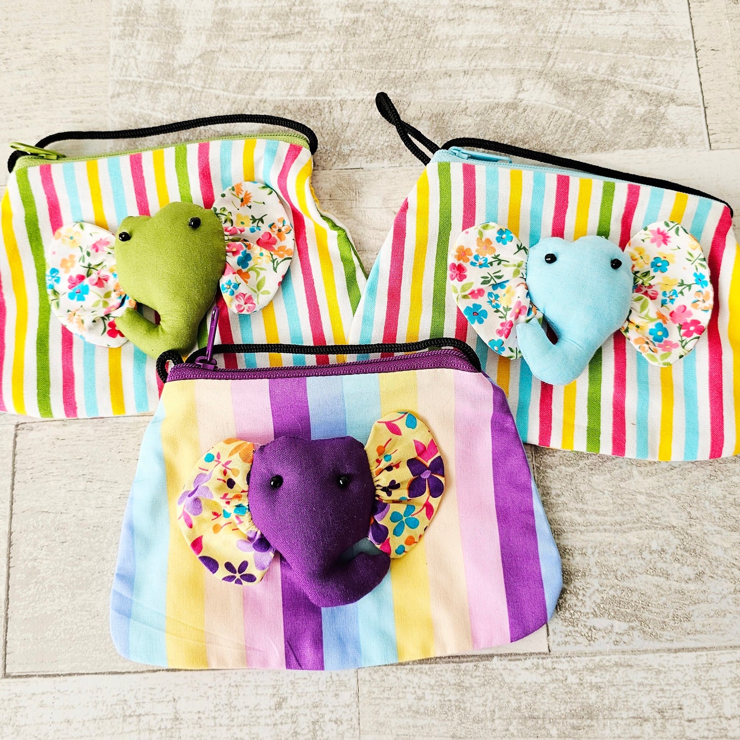 Elephant Face Cuteness Purse