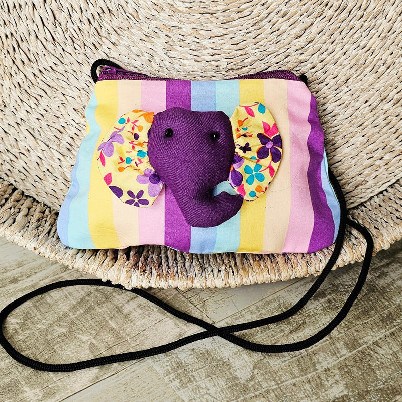 Elephant Face Cuteness Purse