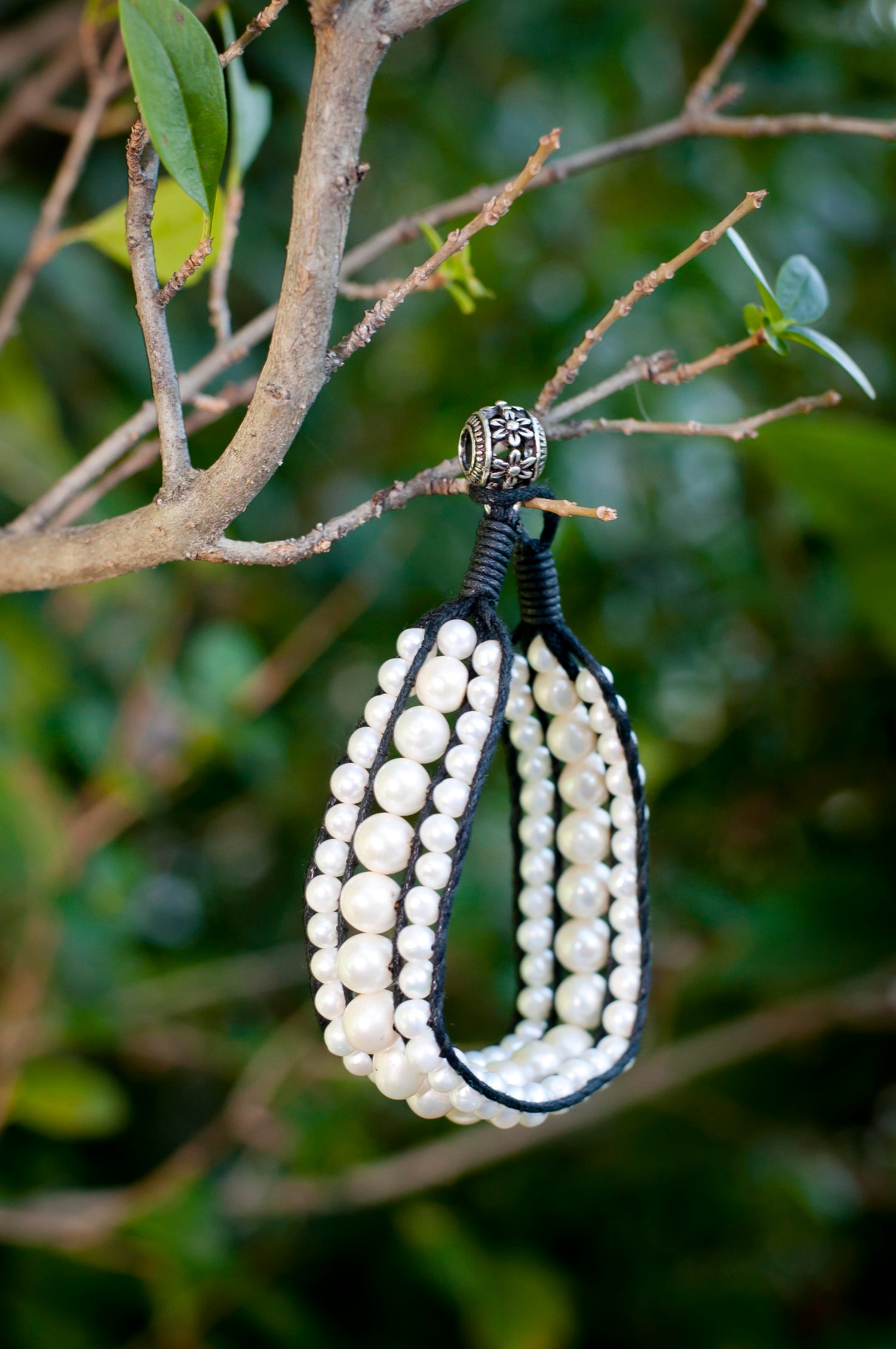 Pearls On Black