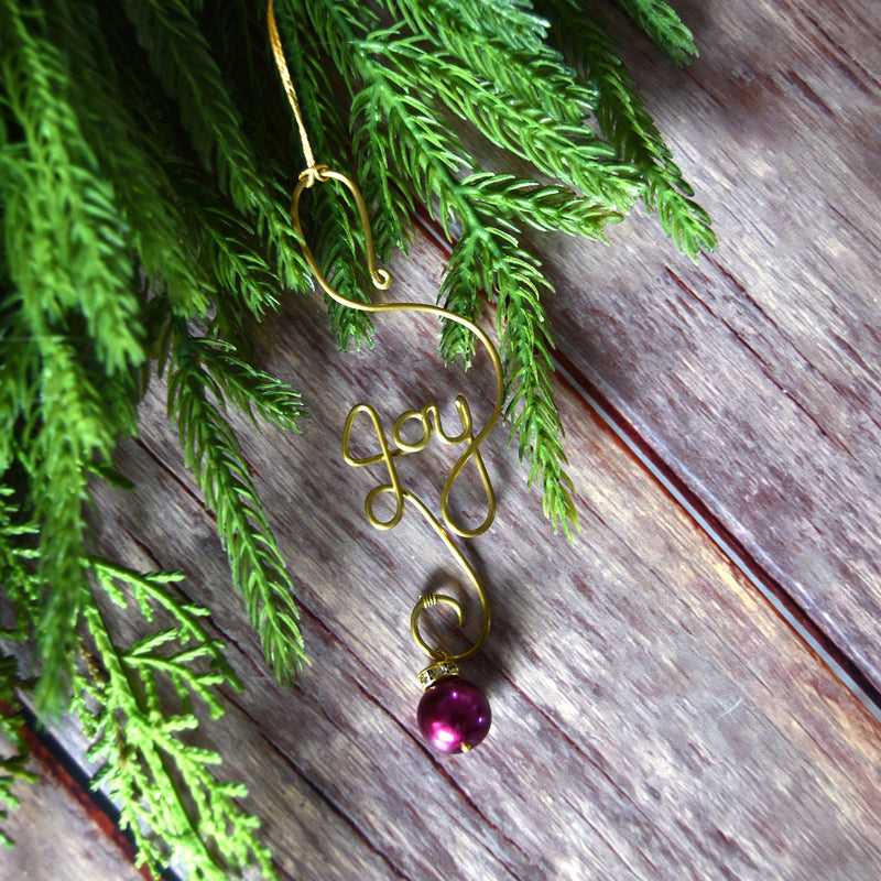 Joy Ornament