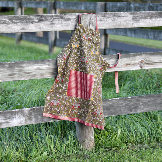 Apron: Kalamkari Print