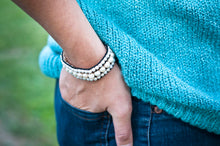 Load image into Gallery viewer, Pearls On Black
