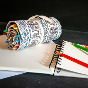 Colored Pencil Roll up