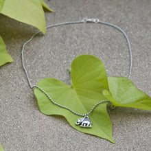 Load image into Gallery viewer, Silver Elephant Necklace

